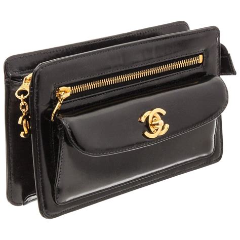 chanel wristlet clutch|chanel clutch with chain black.